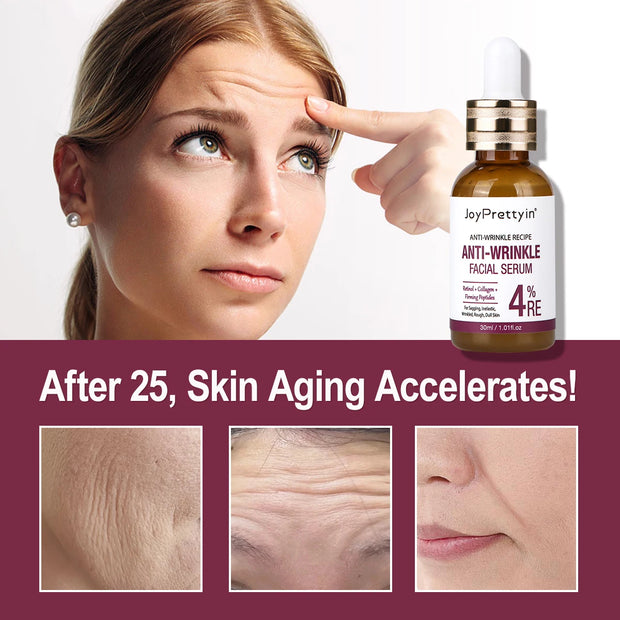 Anti-Wrinkle & Revitalizing Skincare Set - Serum + Sakura Cream