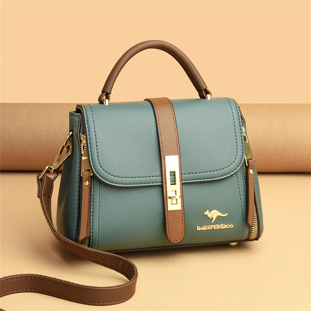 Flip Cover Bilayer Women Purses and Handbags