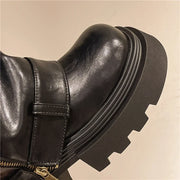 Retro High Western Boots - Bold Streetwear Look
