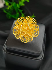 Golden Ring Brazilian Women 24K Gold