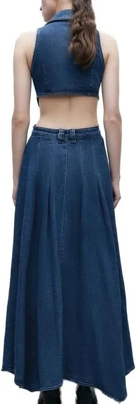 Women's Casual Denim Dress