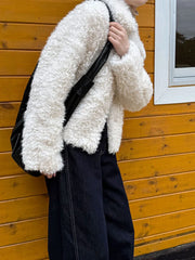 Cloud Nine Furry Lambswool Coat