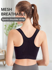 Front Zip Sports Bra