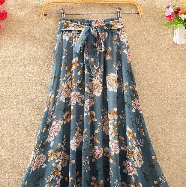 Skirts for Women Summer 2024 A Line High Waist Woman Skirt Casual Trend Modest Vintage Cheap Quality Korean Fashion Style Y2k V