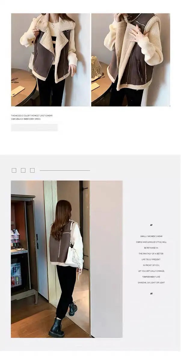 Layer Luxe Shearling Vest