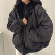 Reversible Cozy Hooded Jacket