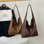 Classic Bucket Shoulder Bag - Large Capacity Everyday Tote