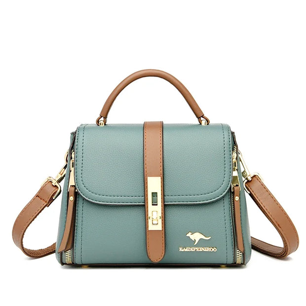 Flip Cover Bilayer Women Purses and Handbags