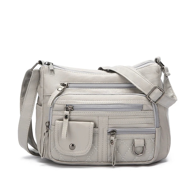 Luxury Multi-Pocket Crossbody Bag