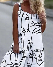 Floral Print Relaxed Fit Jumpsuit