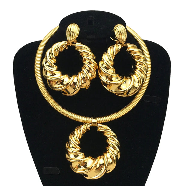 Dubai Gold Color Jewelry Sets