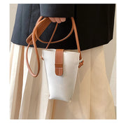 Women's Mobile Phone Bag Female Messenger Shoulder Bags Crossbody Retro PU Leather Bags Mini Handbags New Girls Purse Designer