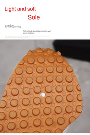 Trendy Luxe Running Sneakers - Neutral Tones