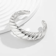 Sculpted Elegance Cuff Bracelets - Modern Statement Jewelry