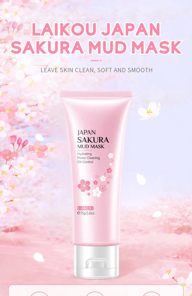 9pcs Facial Products Kit Sakura Skin Care Set Facial Cleanse
