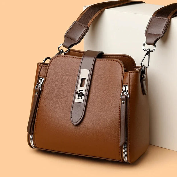 High Quality  Leather Luxury Handbag