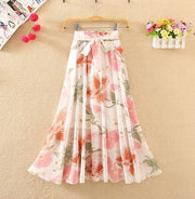 Skirts for Women Summer 2024 A Line High Waist Woman Skirt Casual Trend Modest Vintage Cheap Quality Korean Fashion Style Y2k V
