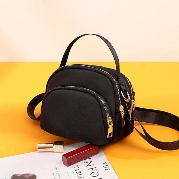 Sleek City & Modern Zip Pocket Crossbody