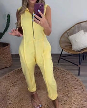 Floral Print Relaxed Fit Jumpsuit
