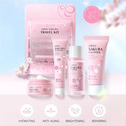 Sakura Facial Skincare Travel Set