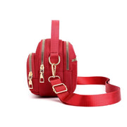 Sleek City & Modern Zip Pocket Crossbody