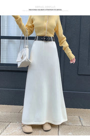 Cozy Knit Maxi Skirt
