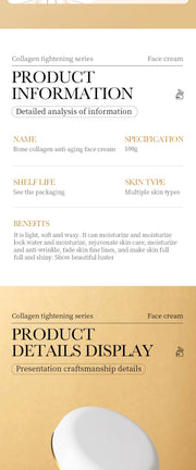 SADOER Collagen Firming Face Cream sknicare Moisturizing Hydrating Face Creams Faical Cream Beauty Face Skin Care Products