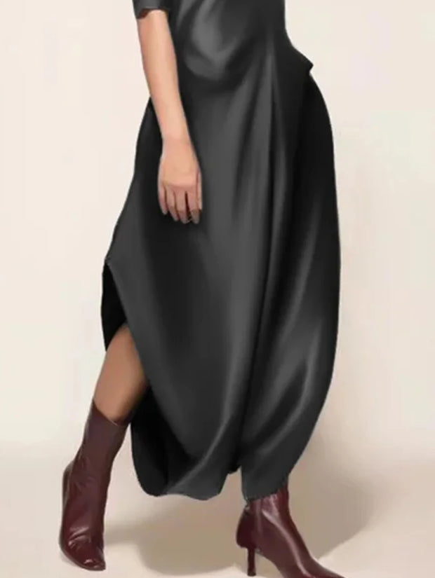 Women's Satin Jumpsuit Elegant