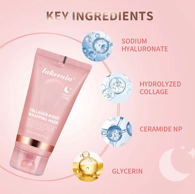 Collagen Night Wrapping Mask - Hydrating Overnight Care