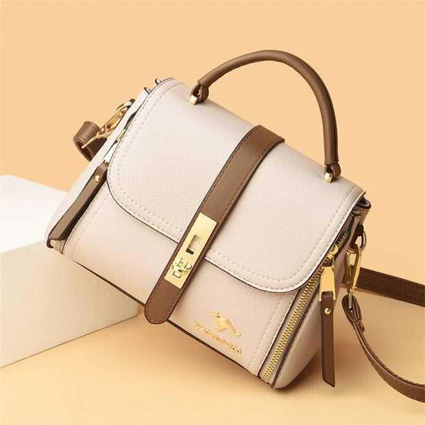 Flip Cover Bilayer Women Purses and Handbags