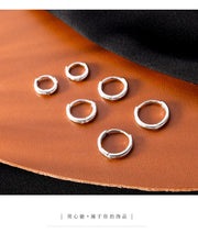 Sterling Silver Minimalist Bohemian Round Ear