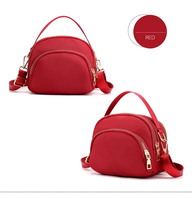 Sleek City & Modern Zip Pocket Crossbody