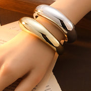 Sculpted Elegance Cuff Bracelets - Modern Statement Jewelry