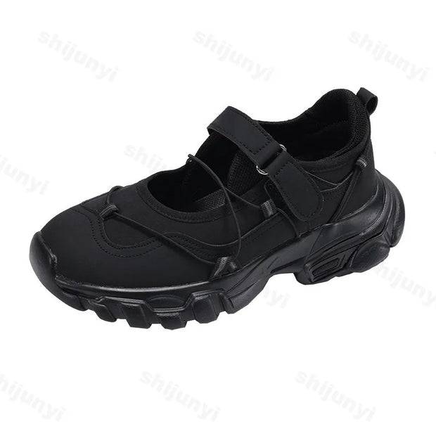 Women Casual Shoes 2025 Fashion Comfortable Non Slip Outdoor Sports Shoe Female Mary Jane Summer Platform Sneakers Zapatos Mujer