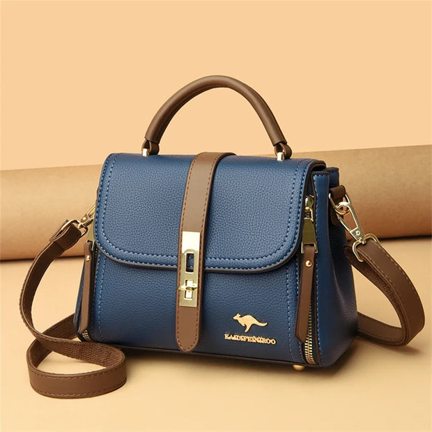 Flip Cover Bilayer Women Purses and Handbags