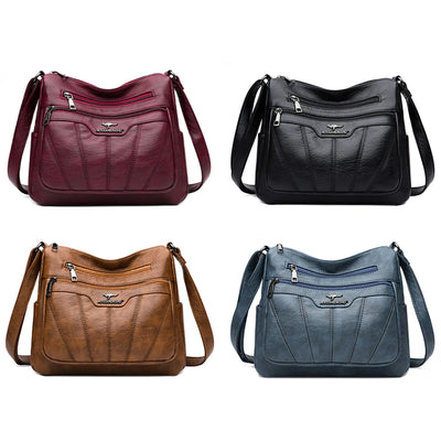 Large Capacity Crossbody Bags Sac Soft Leather Women Bag Branded Designer Ladies Handbag Purses 2023 Luxury Female Shoulder Bag