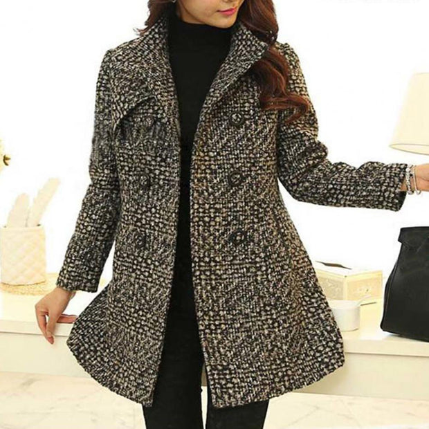Heritage Plaid Elegance Coat