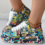 Women Sneakers Thick-soled Shoes