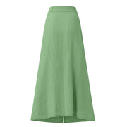 Casual Chic Button-Down Midi Skirt