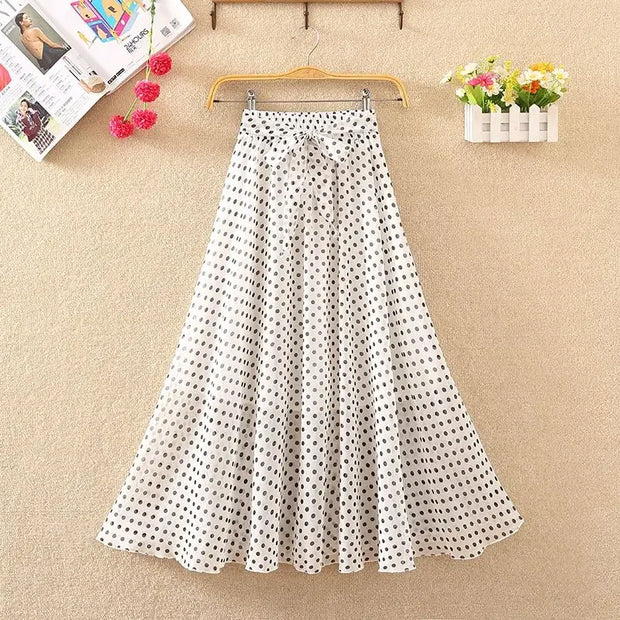 Skirts for Women Summer 2024 A Line High Waist Woman Skirt Casual Trend Modest Vintage Cheap Quality Korean Fashion Style Y2k V