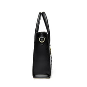 Elegant Croc-Embossed PU Leather Tote