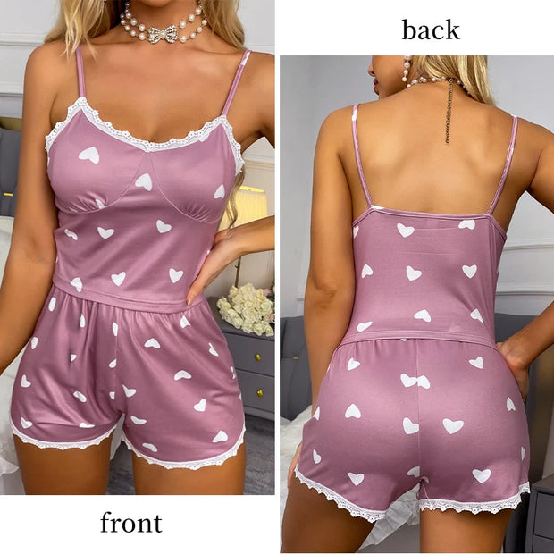 Sweetheart Two-Piece Sleep Set