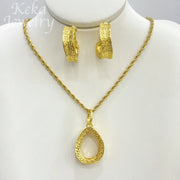 Dubai-Inspired Gold Jewelry Set