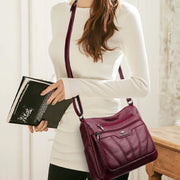 Large Capacity Crossbody Bags Sac Soft Leather Women Bag Branded Designer Ladies Handbag Purses 2023 Luxury Female Shoulder Bag