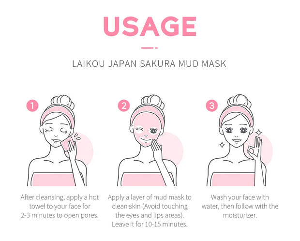 9pcs Facial Products Kit Sakura Skin Care Set Facial Cleanse