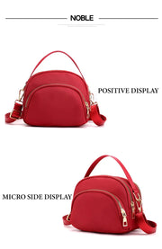 Sleek City & Modern Zip Pocket Crossbody