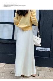 Cozy Knit Maxi Skirt