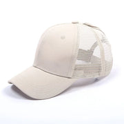 High Ponytail Baseball Cap for Women Spring Summer Sun Hat Running Snapback Hat Messy High Bun Women's Caps Female