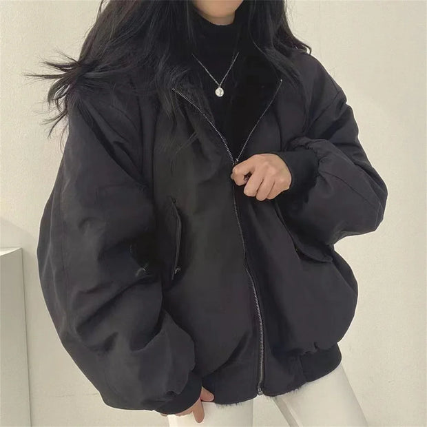 Reversible Cozy Hooded Jacket