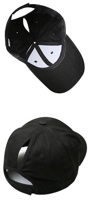 High Ponytail Baseball Cap for Women Spring Summer Sun Hat Running Snapback Hat Messy High Bun Women's Caps Female